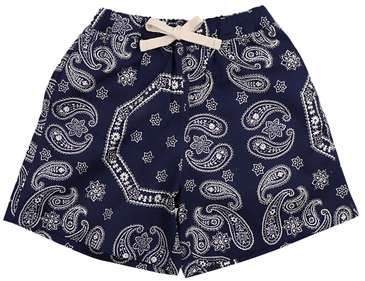 Aster Bermuda Shorts Bandana Print