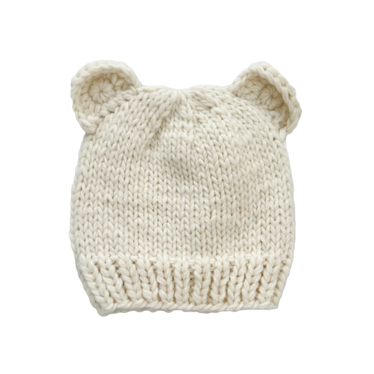 Bear Hat, Cream