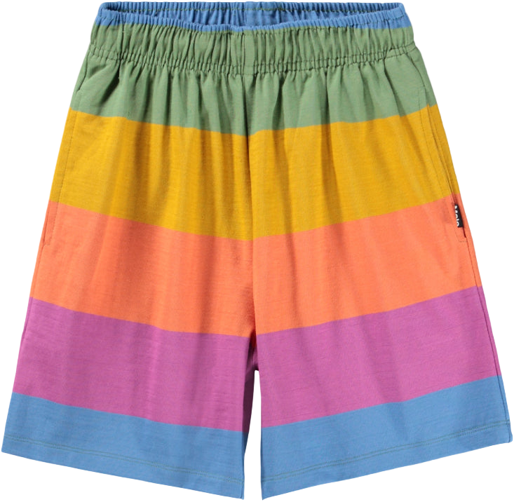 Adiano Shorts - Rainbow Block