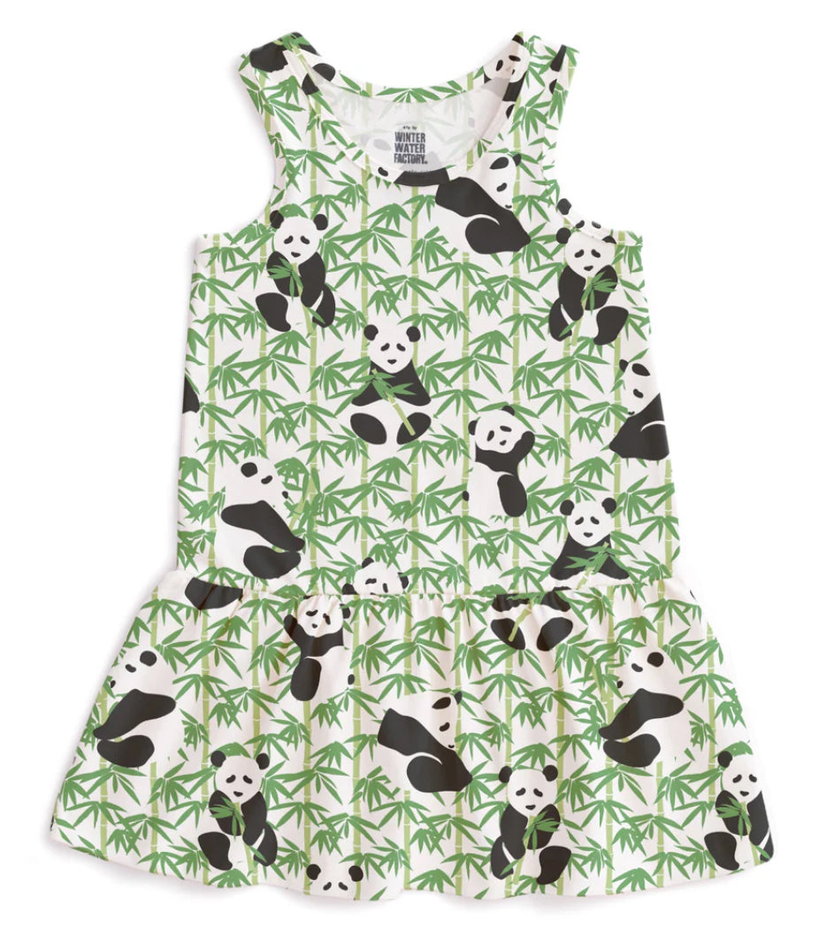 Valencia Dress - Pandas Green