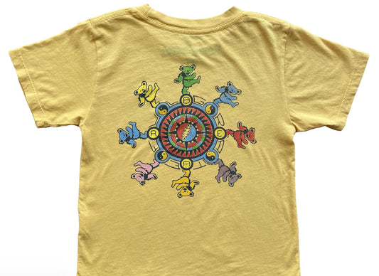 Grateful Dead Bears Yellow Tee