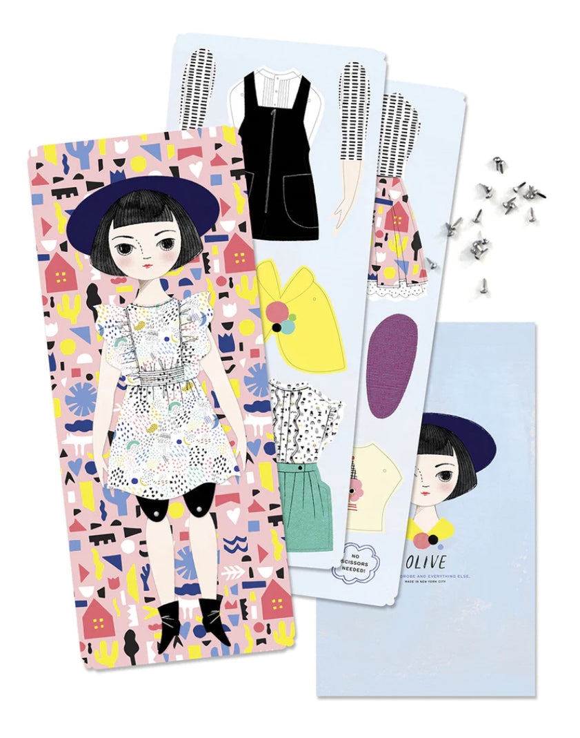 PAPER DOLL KIT - Olive