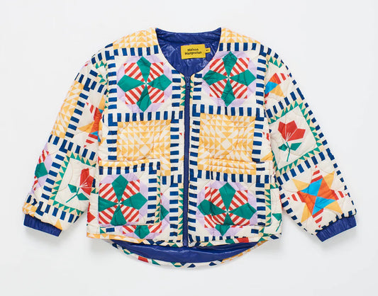 Patchwork Padded Jacket