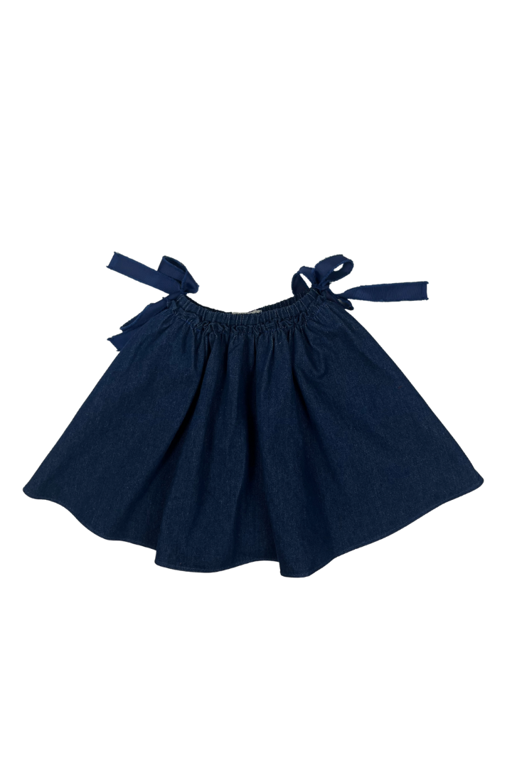 Gia Mini Skirt - Denim