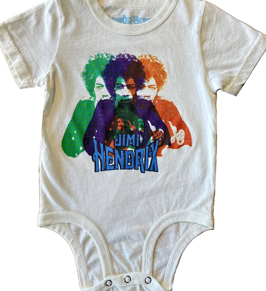 Jimi Hendrix SS Onesie