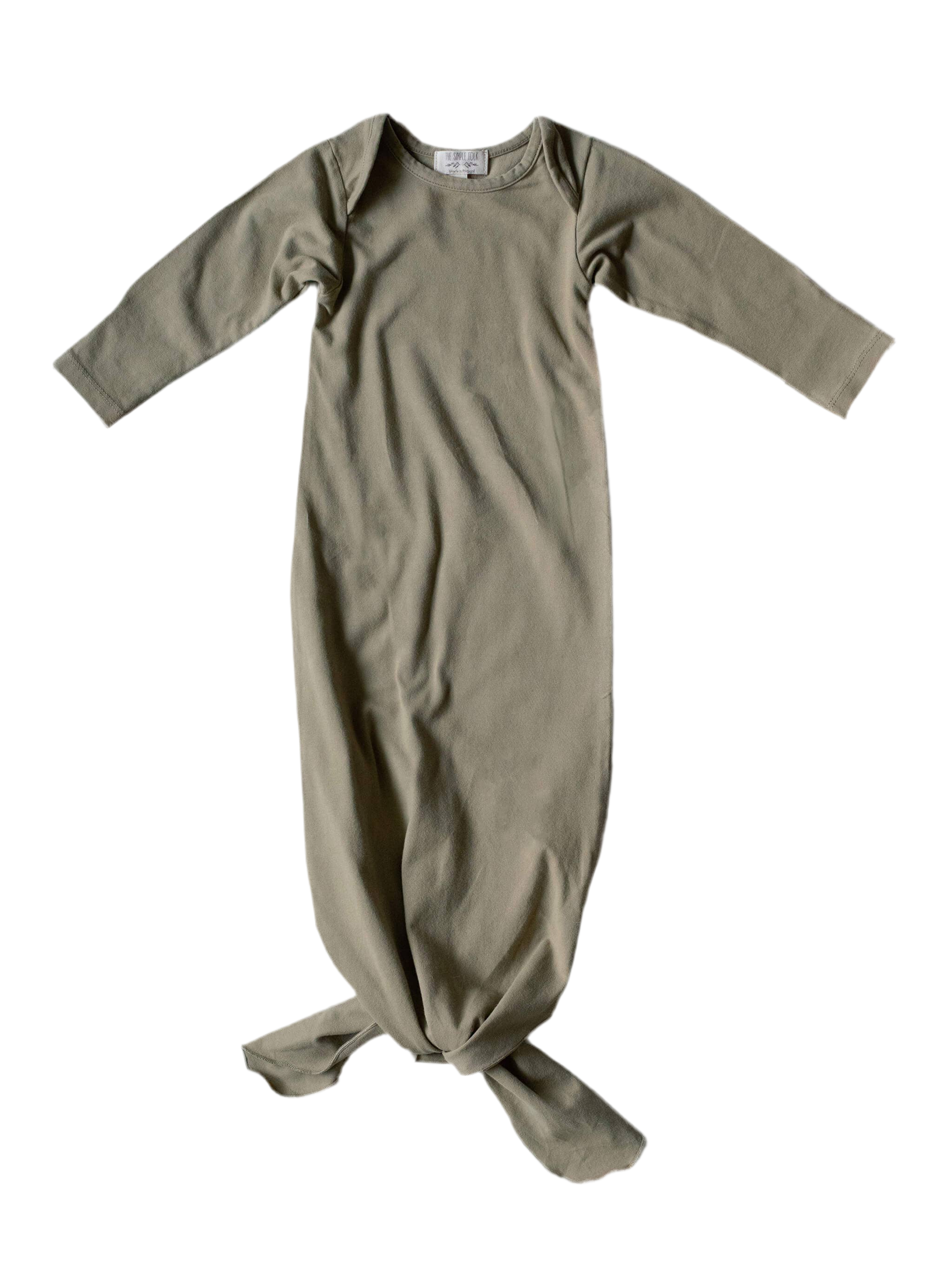 The Plant Dyed Sleep Gown - Spice