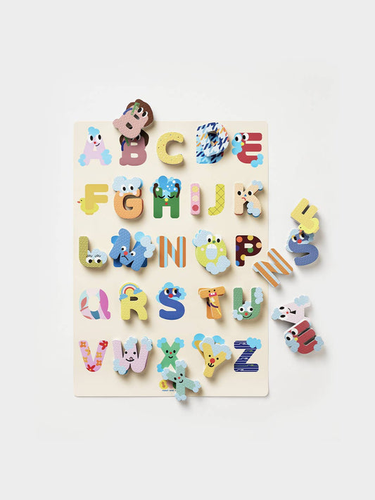 Creative Play Bath Stickers & Poster Set - Alphabet