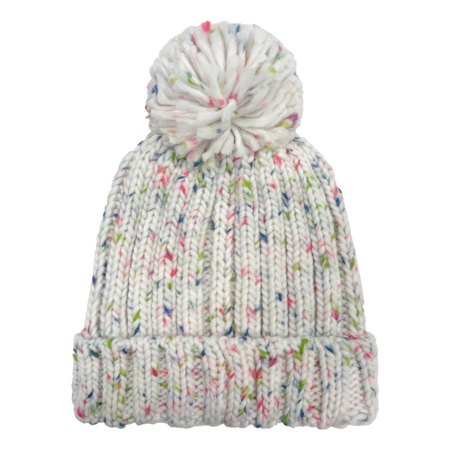 Confetti Pom Pom Hat