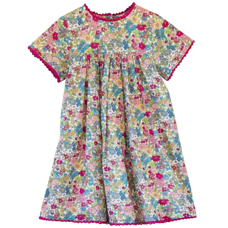 Amy Dress with Lace trim | Berry Grove