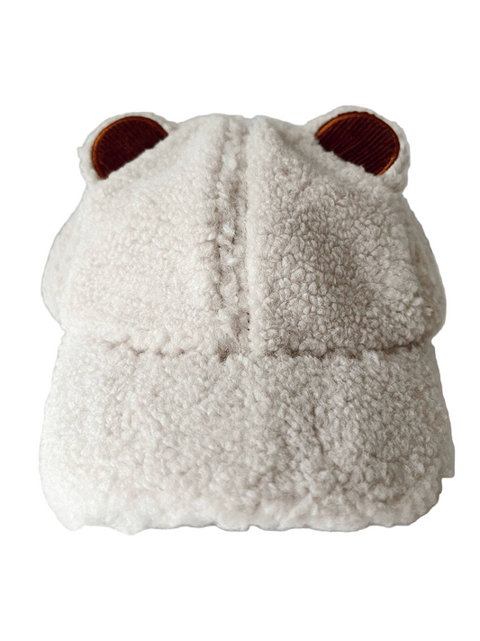 Sherpa Bear Hat, Natural