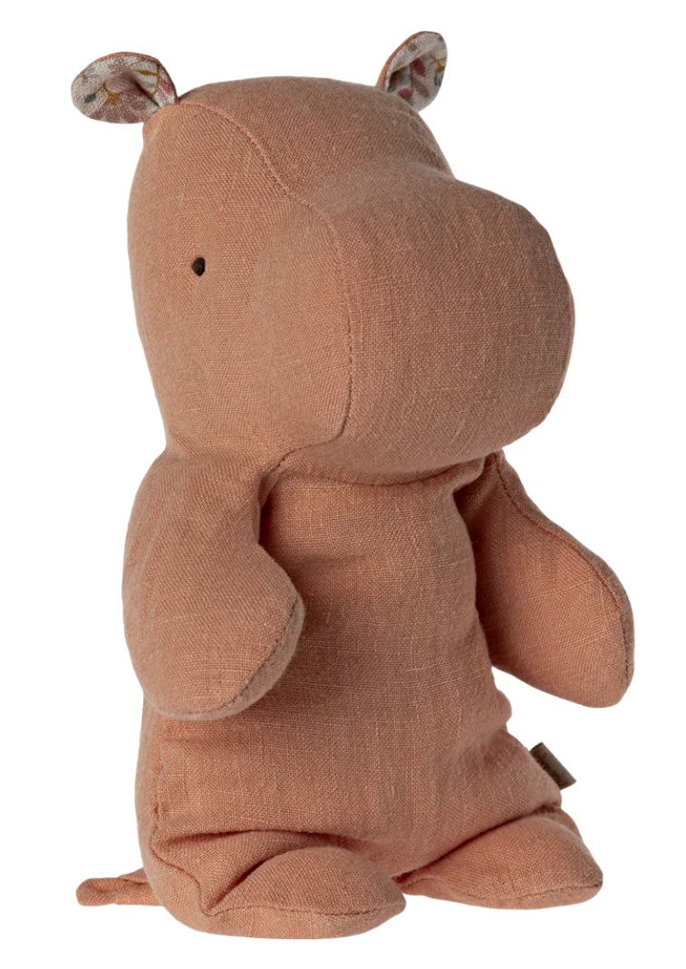 Safari Friends - Small Hippo - Soft Rose