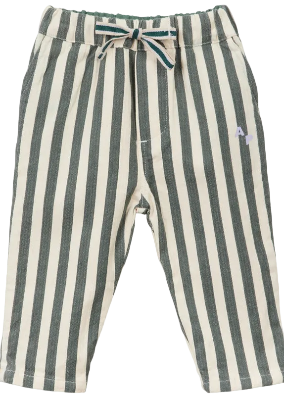 Pantalon - Vert Stripe