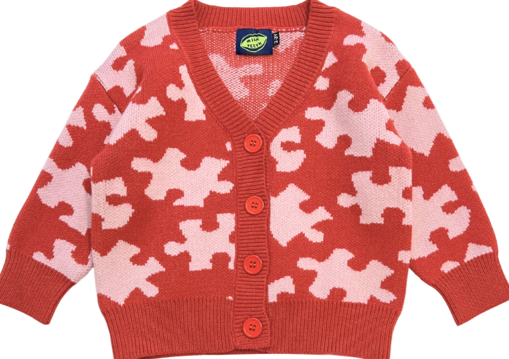 Cardigan - Red Puzzle