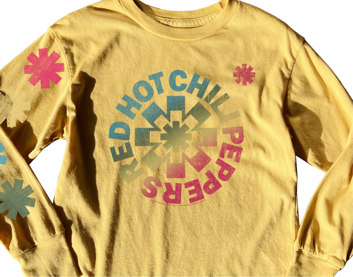 Red Hot Chili Peppers LS Yellow Tee
