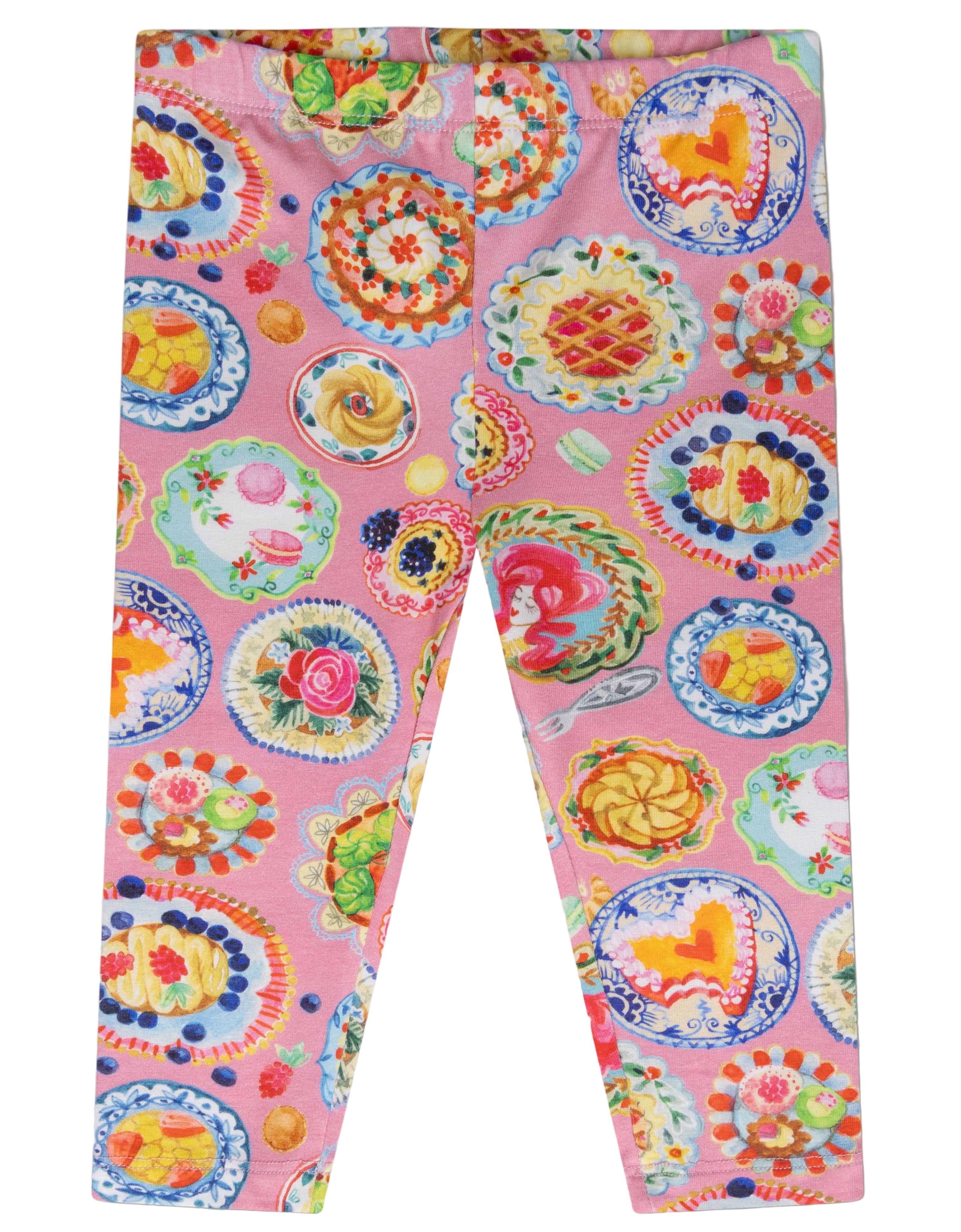 Peppy Leggings - Cake Print