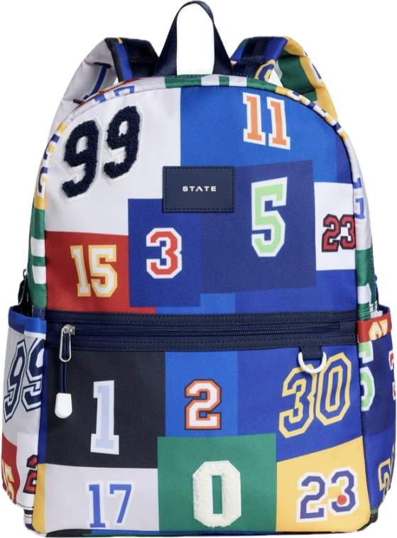 Backpack - Kane Double Pocket - Varsity Numbers