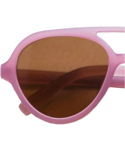 Aviator | Polarized Sunglasses | Baby - Mauve Rose