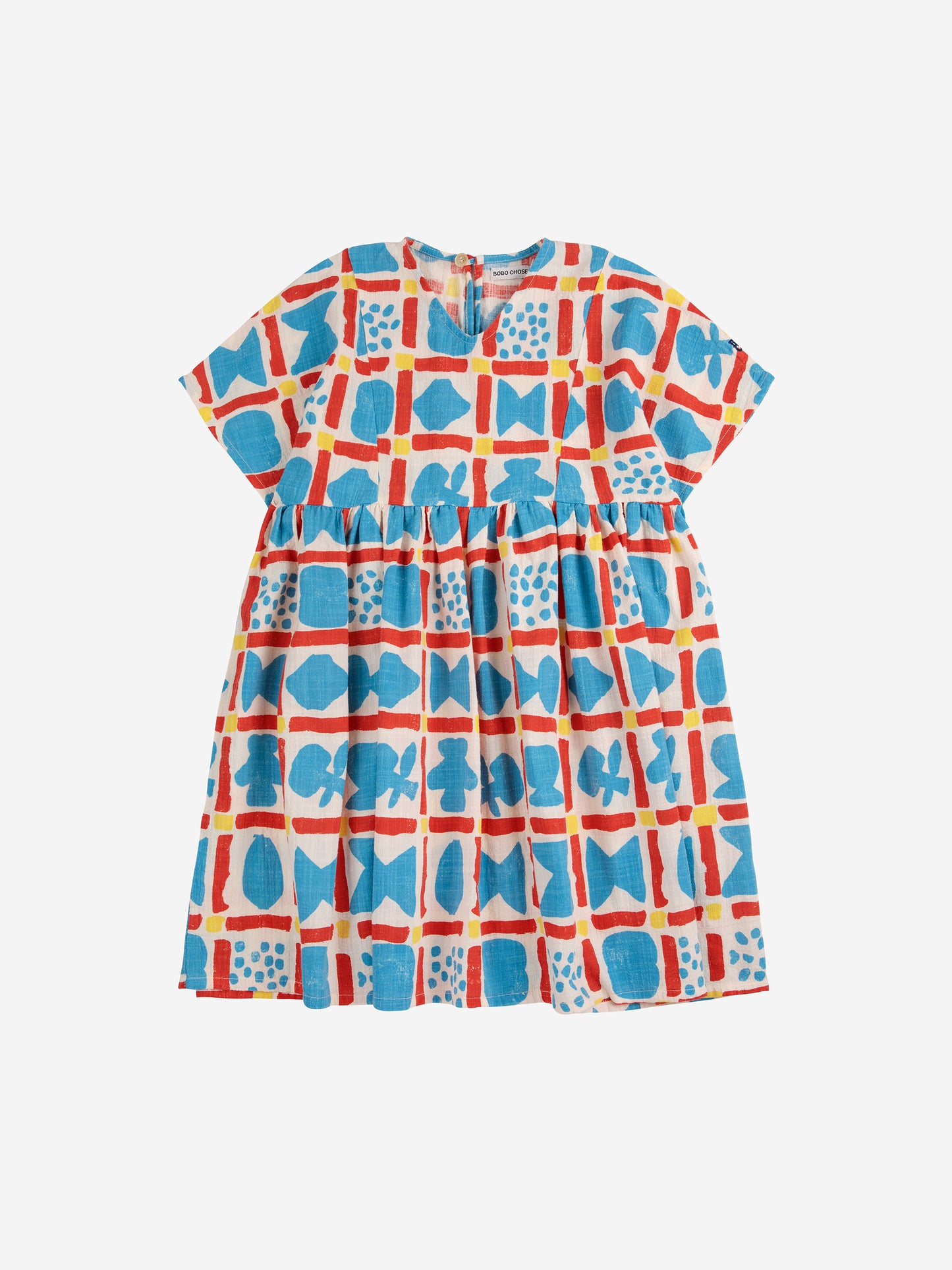 Geometric Game All Over Dress