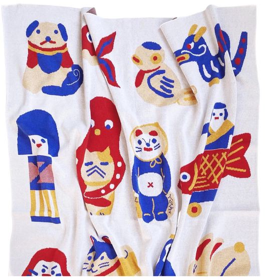 Blanket - Japanese Folk Toys