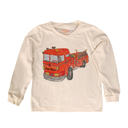 Fire Truck - Organic Tee/Long Sleeve