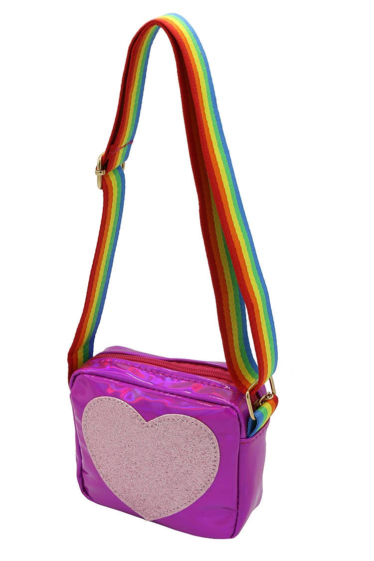 Heart Purse - Silver