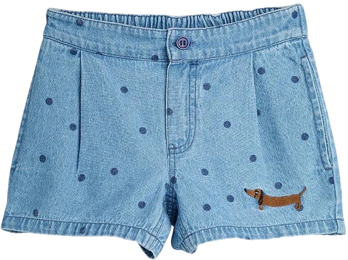Shorts - LW Denim Dots AOP
