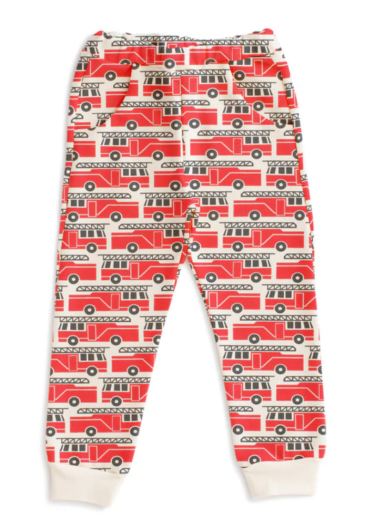 Sweatpants - Firetrucks