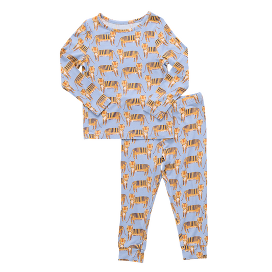 Bamboo PJ Set - Tigers