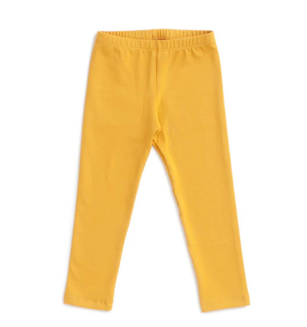 Baby Leggings - Solid Ochre