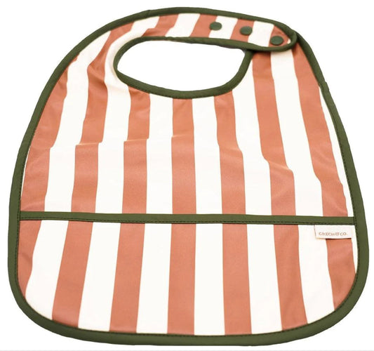 Basic Bib - Stripes Atlas + Tierra