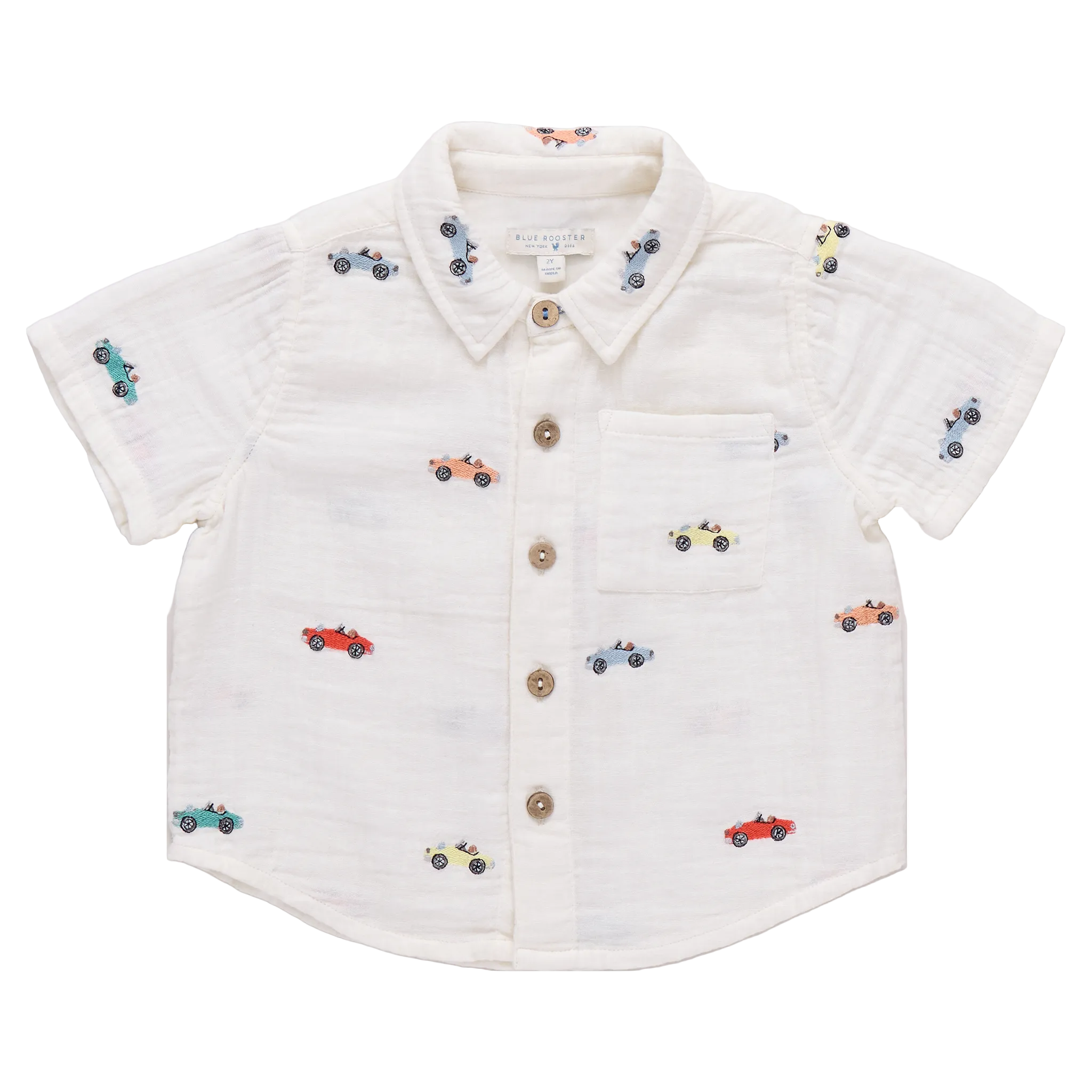Jack Shirt - Vintage Car Embroidery