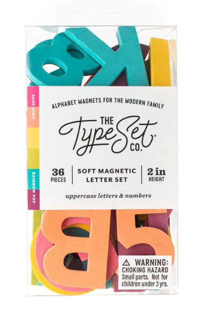 Magnetic Letters - Rainbow Pop