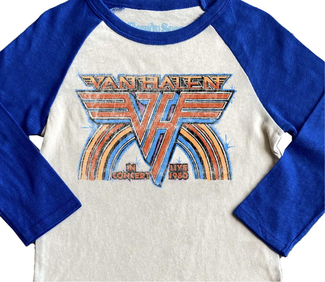 Van Halen 1980 Recycled Raglan Tee