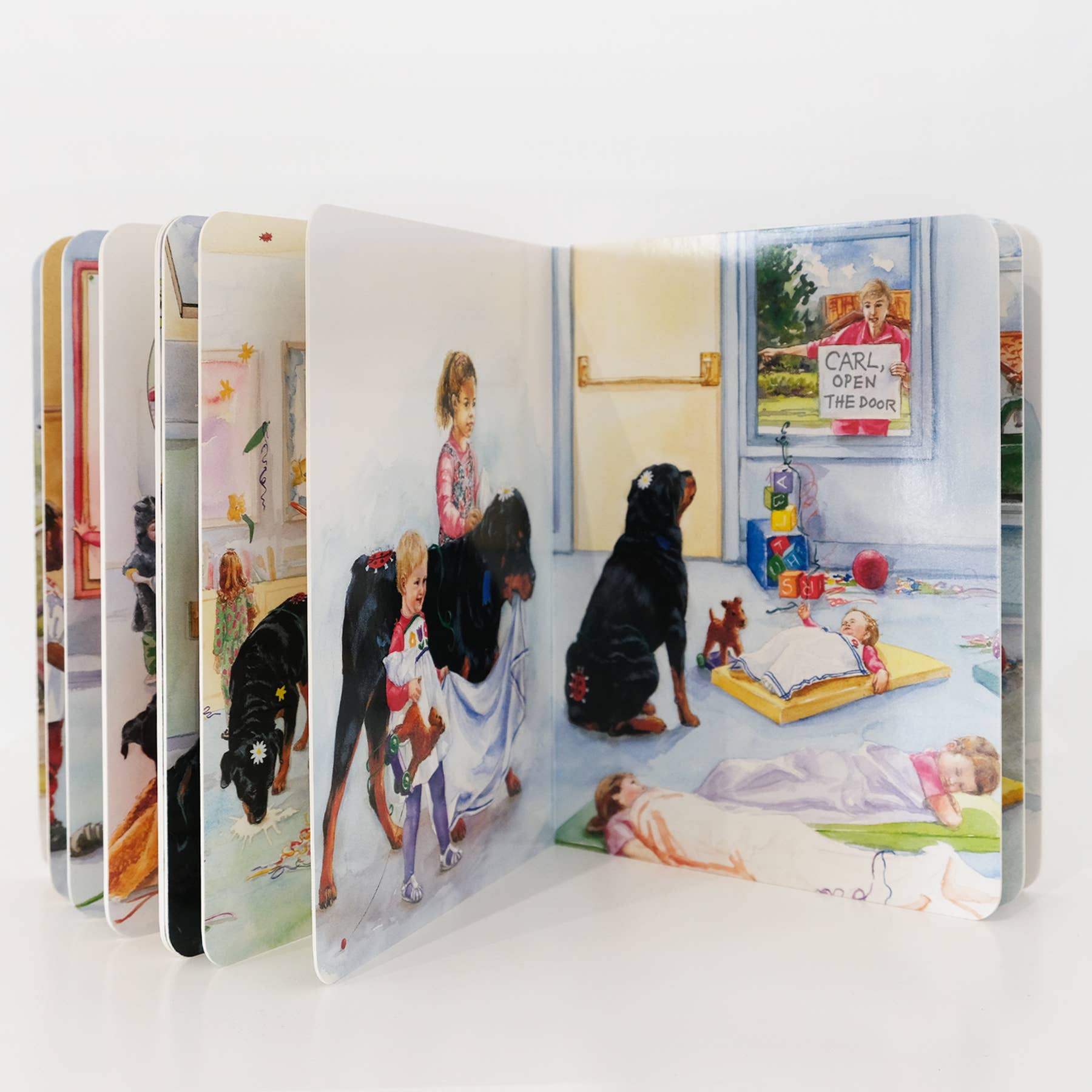 Good Dog Carl Goes To School - Board Book