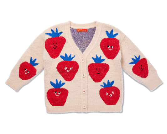 Cardigan - Berry Cozy