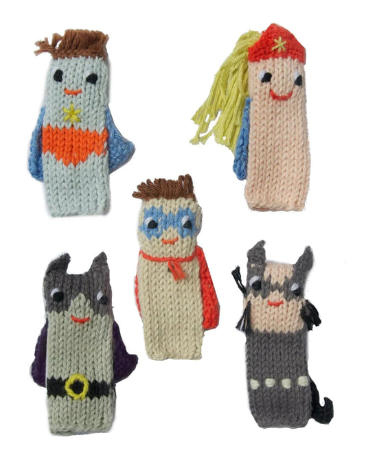 Finger Puppets Super Heroes