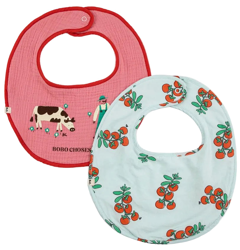 Bib Set - Juicy Tomatoes