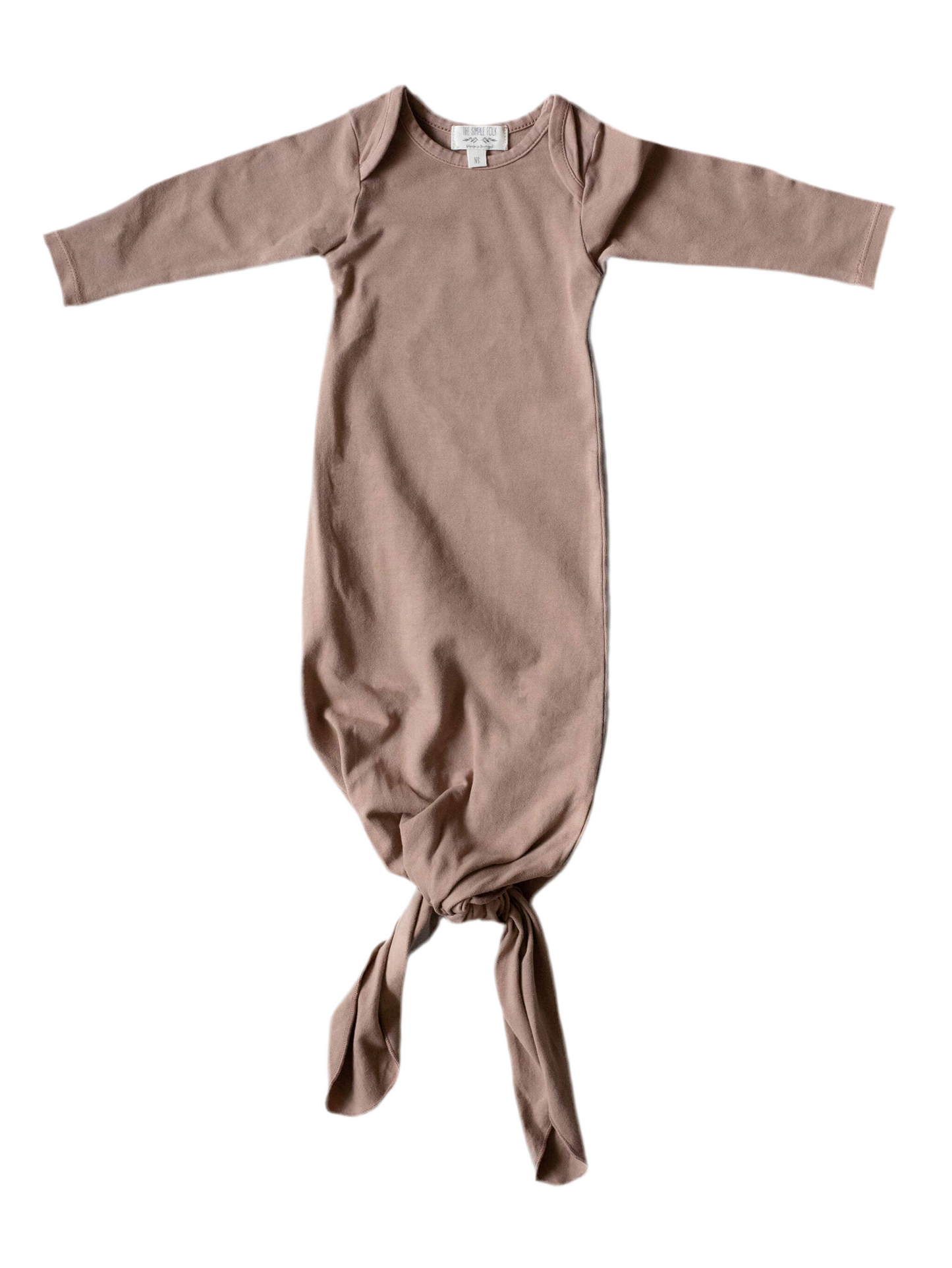 The Plant Dyed Sleep Gown - Spice