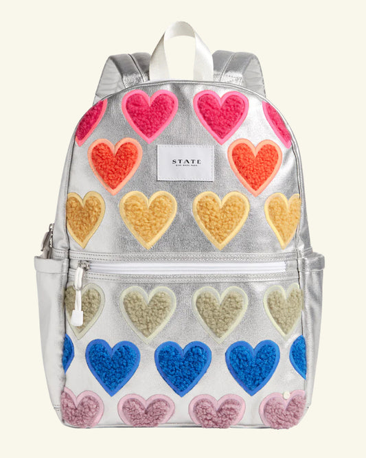 Backpack - Kane Kids Travel - Fuzzy Hearts