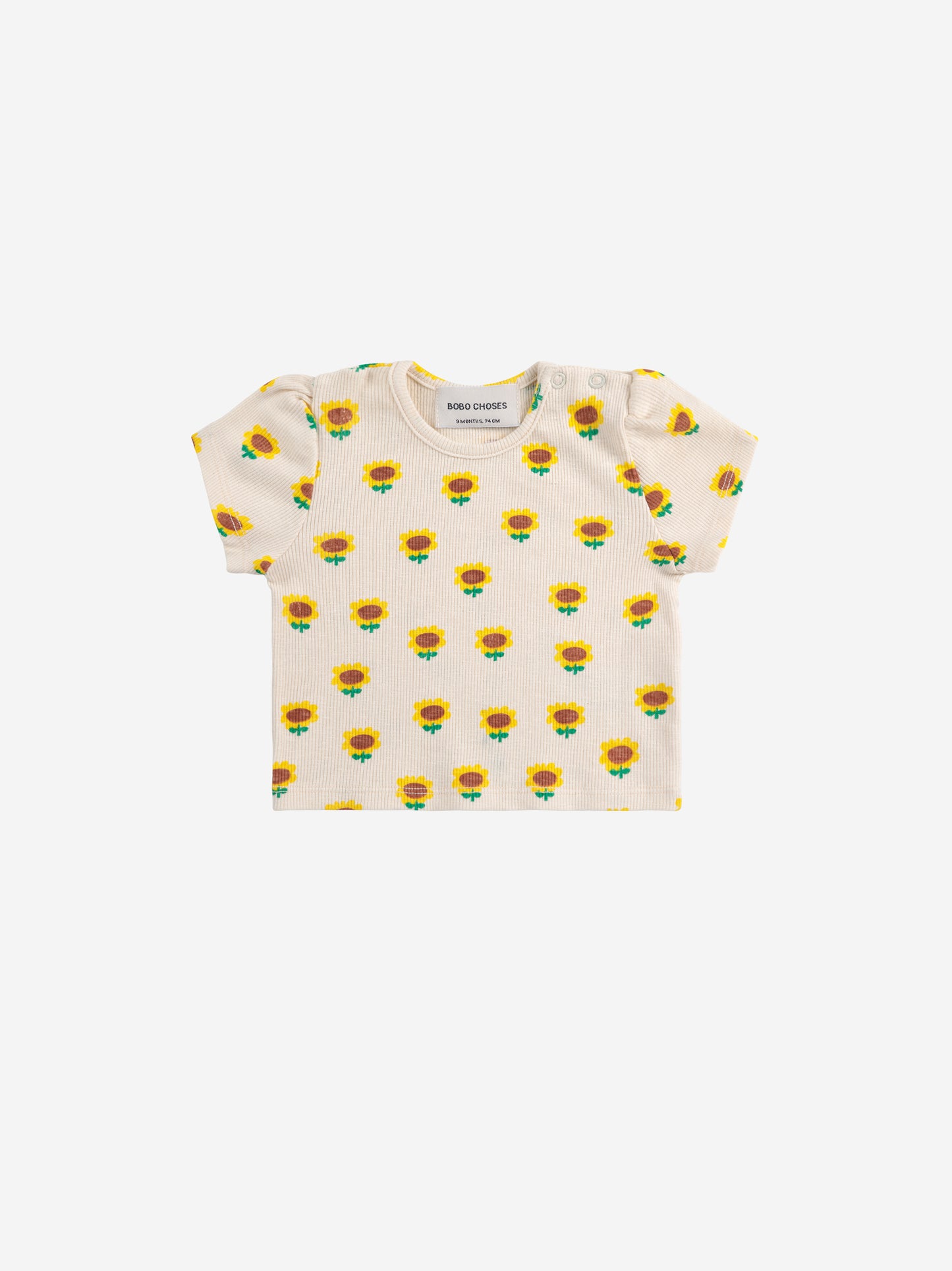 Sunflower All Over Balloon Sleeve T-Shirt/Shorts Set