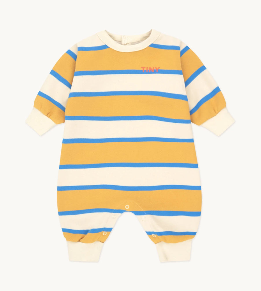 Stripes One Piece - Vanilla/Mustard