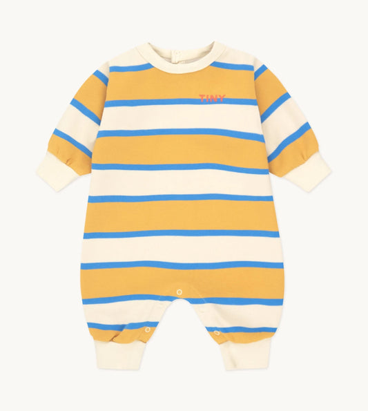 Stripes One Piece - Vanilla/Mustard