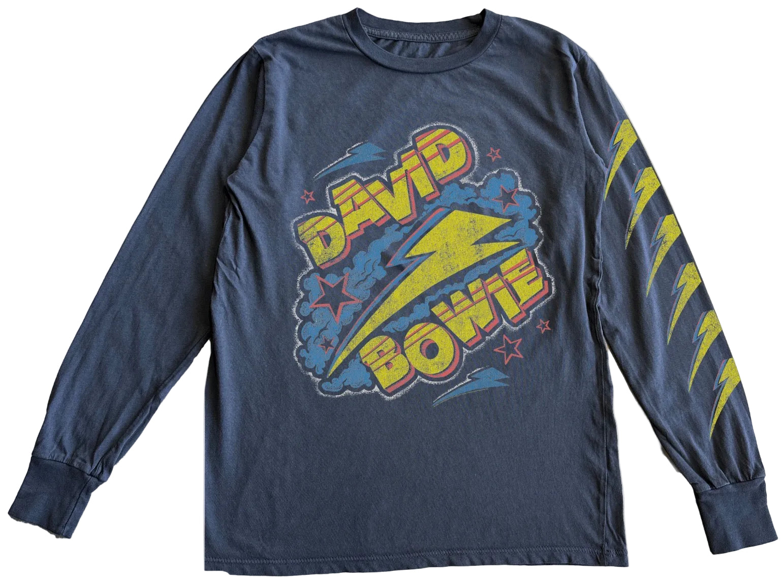 David Bowie Bolt & Stars LS Tee