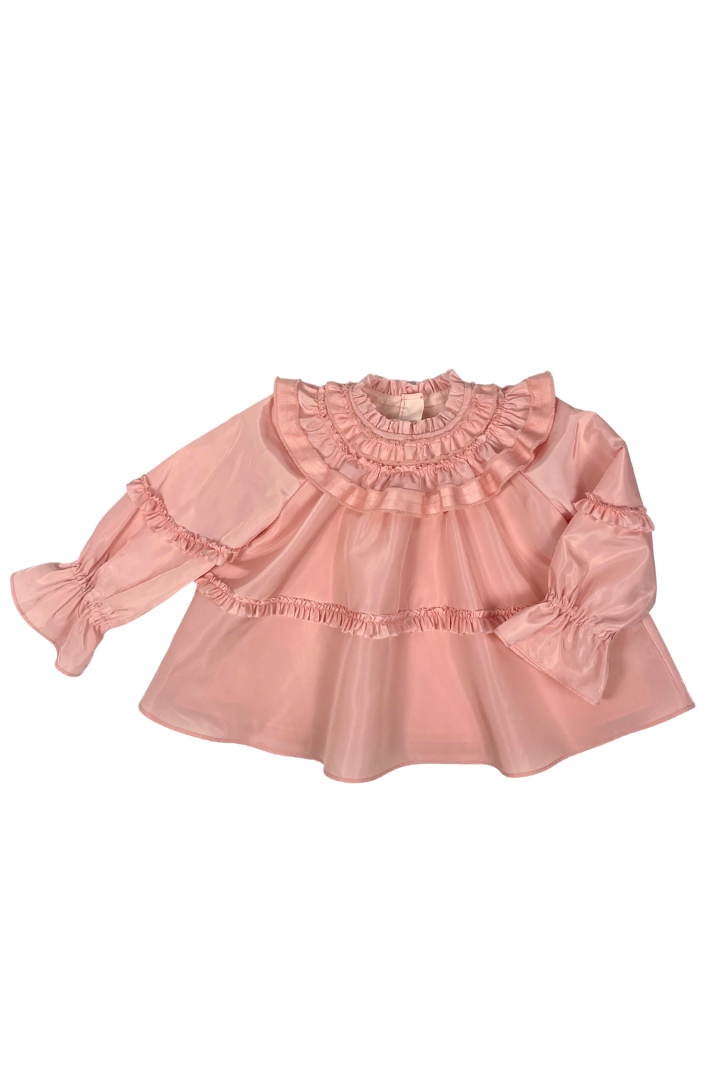 Prairie Tiered Top - Pink