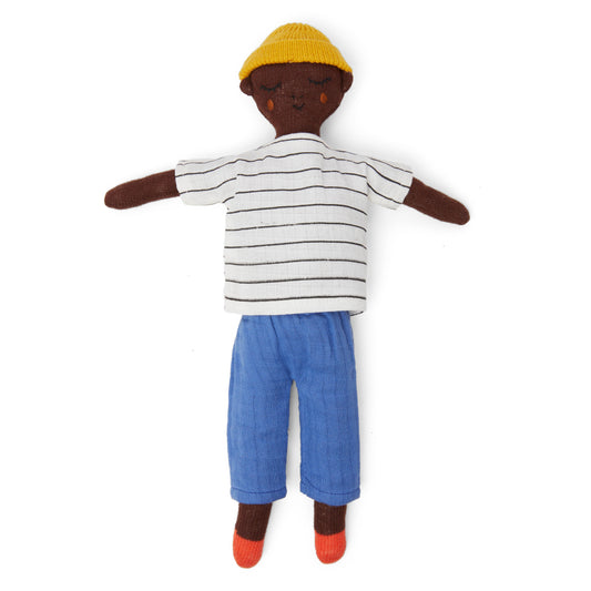 Cotton Knit Doll: Buddy Cobalt