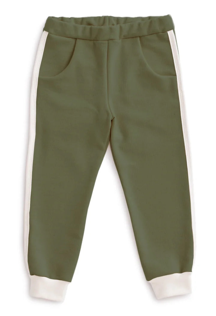 Track Pants - Solid Forest Green