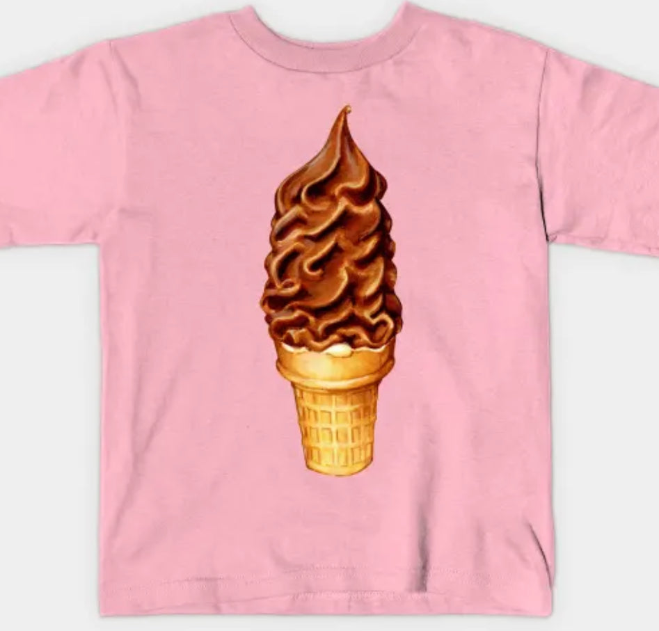 T-Shirt - Chocolate Dip Cone (Kids)