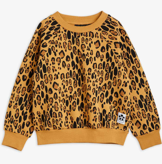 Basic Leopard Sweatshirt