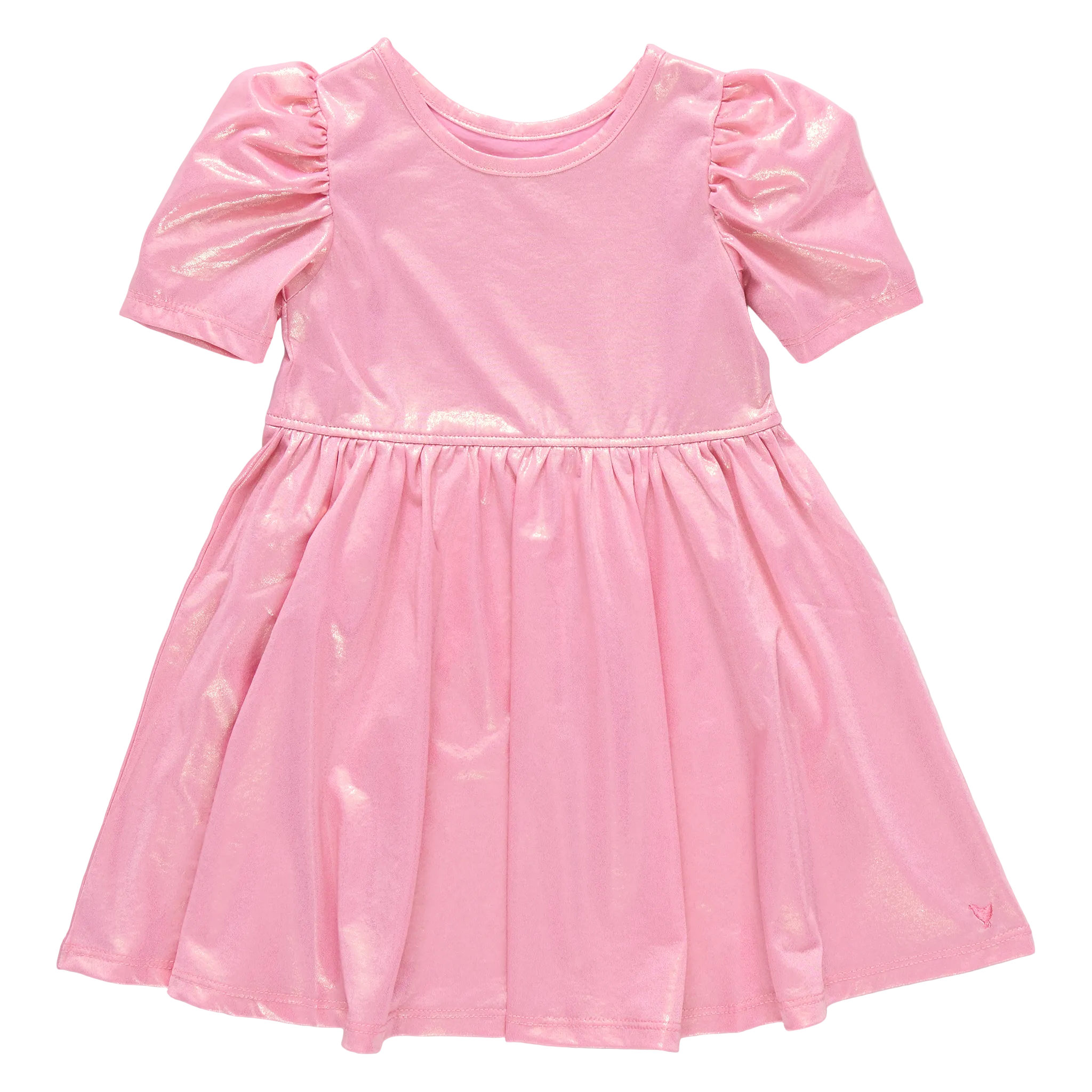 Lame Laurie Dress - Light Pink