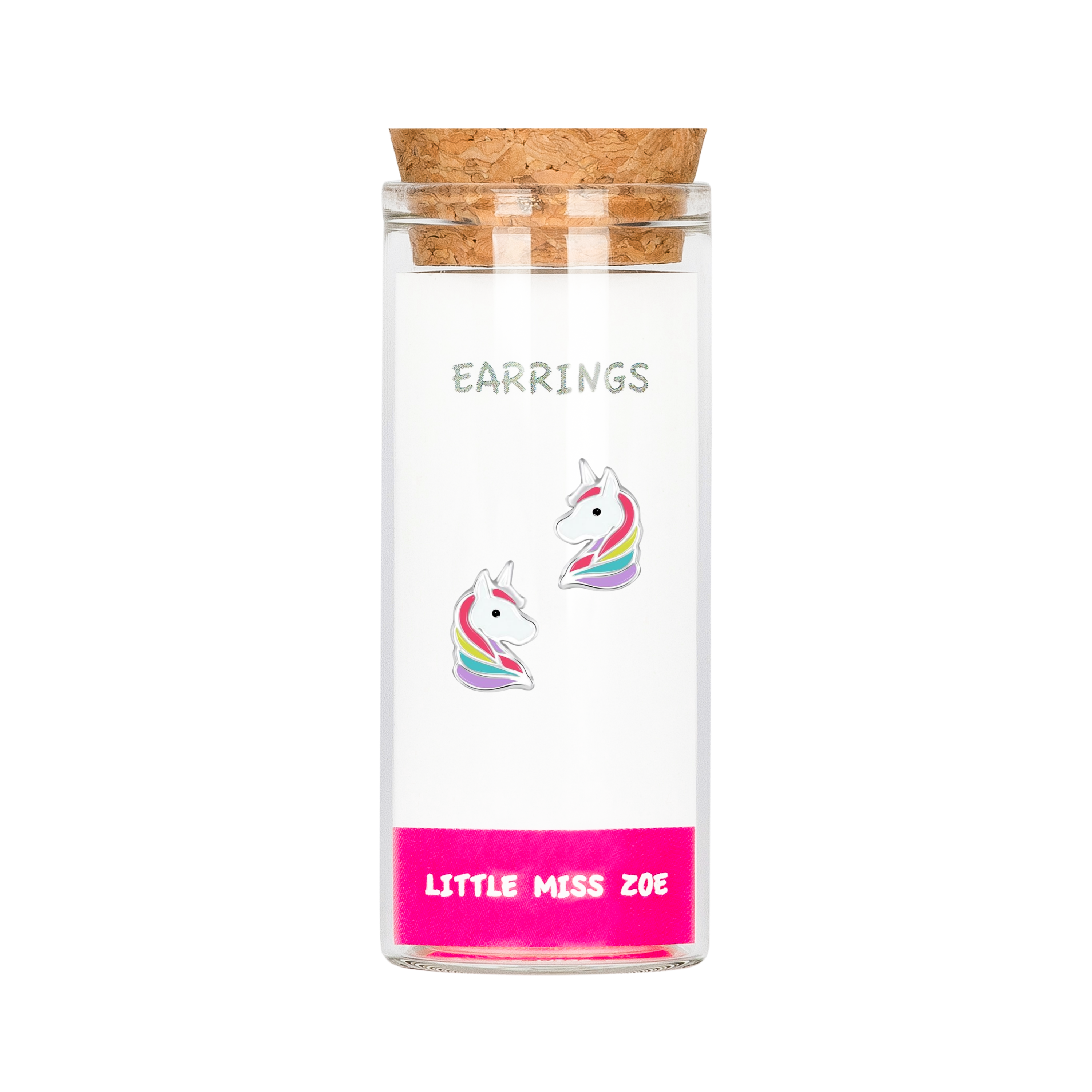 Sterling Silver Earrings in a Bottle